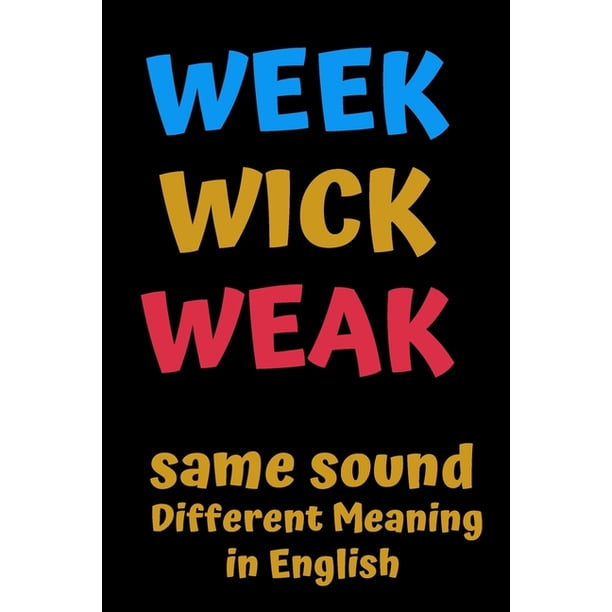 Same Sound Different Meaning In English Best Male English Teacher Appreciation Gift Well Made Sturdy And A Great Affordable Gift For Any Special Teacher Paperback Walmart Com
