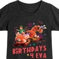 thumbnail image 3 of Disney Turned Red - Celebration - Birthdays 4 Eva - Youth Girls Short Sleeve Graphic T-Shirt, 3 of 5