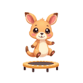thumbnail image 5 of cartoon Kangaroo Theme Stickers, Waterproof Kangaroo Theme Sticker for Water Bottle Laptop Phone Cases Planner Skateboard Luggage Helmet Party Favor Decor, Ideal for Adults Teens Teacher Rewards, 5 of 9