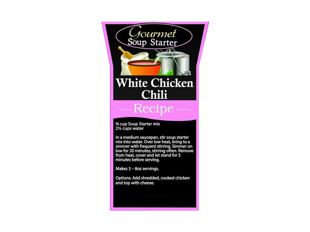 (Price/Case)Bulk Foods White Chicken Chili 15lb, 428034