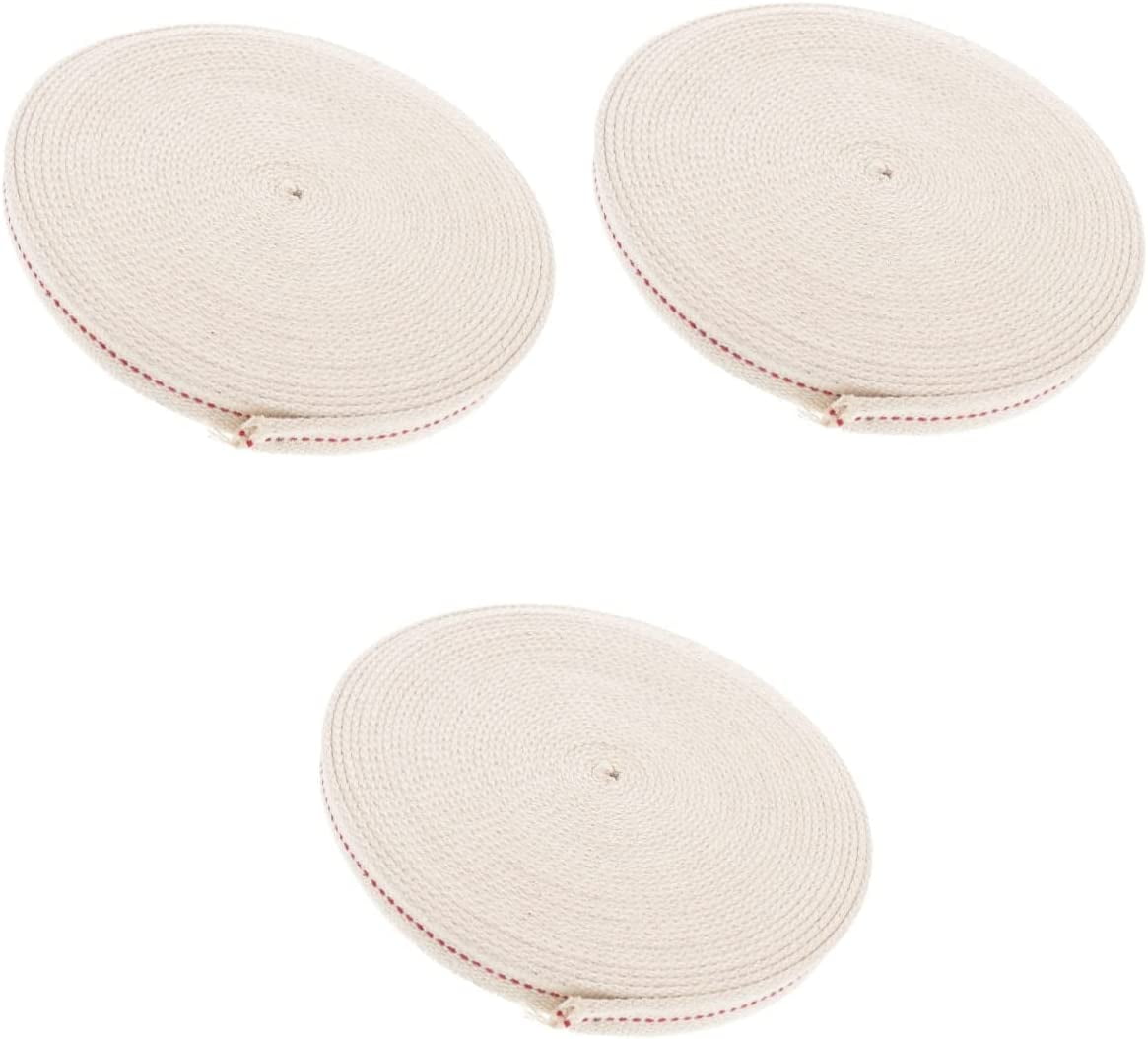 3 Rolls Lantern Kerosene Wick Horse Lights Cotton Wicks Kerosene Lamp Oil Lamp Wick Burner Oil