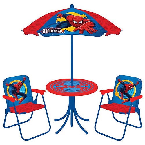 spider man table and chair set