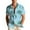 01 Light Blue 2, variant on Awdenio Hawaiian Shirt for Men Beach Vacation Summer Short Sleeve Button Down Mens Shirts Casual Stylish