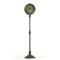 thumbnail image 1 of Zentique PC018 Iron Clock- 6.25 x 31 x 6.25 in., 1 of 1