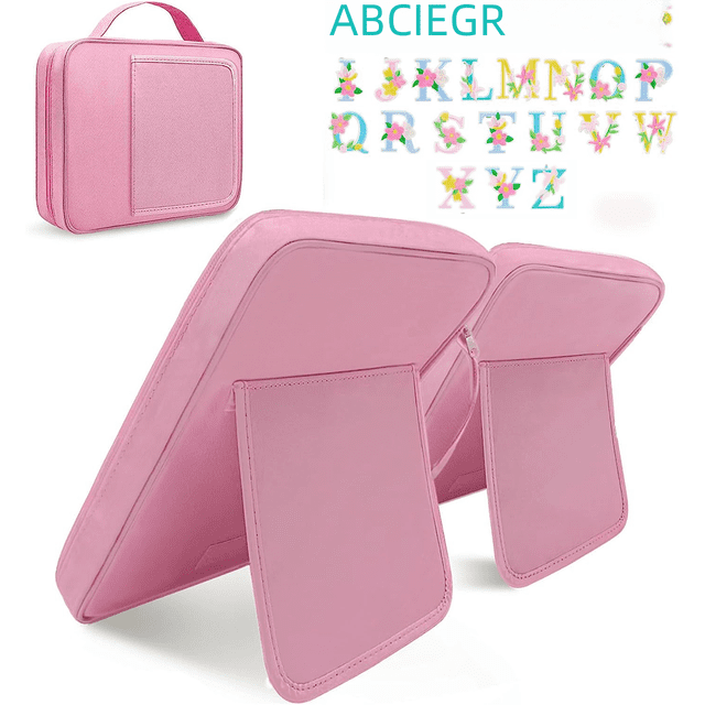 Bolsa de almacenamiento de libros, bolsa de libros para estudiantes, bolsa de almacenamiento para tableta y computadora para mujeres