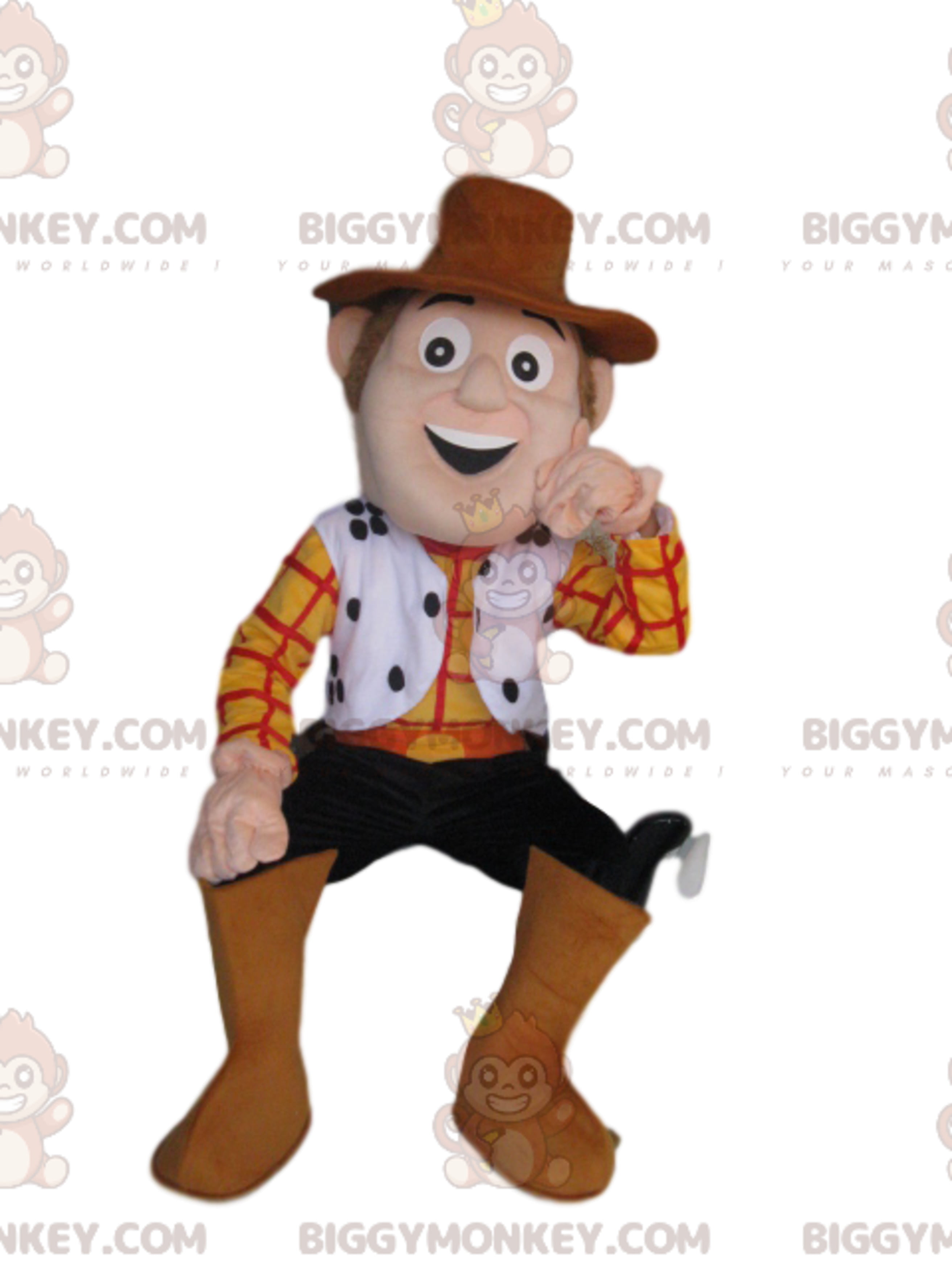 NEW Toy Story Woody Mascot Costume Adult Size Halloween BIRTHDAY Event Boy Party 