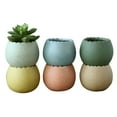 thumbnail image 1 of Coofit 6 Pcs Pot de Succulentes Pot de Fleurs Moderne Simple Pot de Jardinage, 1 of 9