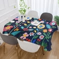thumbnail image 2 of Yayeee Tablecloths for Rectangular Tables 54 x 54 inch Party Table Cover, Bloom Flowers, 2 of 6