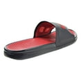 thumbnail image 3 of Nike Benassi Solarsoft Men's Slides Black/Sport Red-Black-Spirit Red 431884-011, 3 of 6