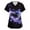 Black #275, variant on Valentines Day Scrub Tops for Women Plus Size Hoilday V Neck Cute Love Hearts Graphic Scrub Shirts Casual Short Sleeve Scrubs Nursing Workwear Medical Nurse Uniform with Pockets Light Purple M