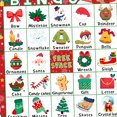 thumbnail image 6 of BESTSKY 2026 New 24 Player Festive Bingo Game Set 33 Pieces Family Holiday Activity with Number Tokens Christmas Bingo Cards for Family,Party,Holiday,Kids,Friends, 6 of 6