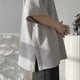 thumbnail image 4 of pstuiky camisetas para hombre, Camiseta de verano para hombre, de manga corta, con textura, de color liso y cuello redondo. camisas casuales para hombre m（码标▪）, 4 of 4