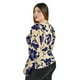 thumbnail image 3 of Blusa con detalle fruncido Roman Fashion /Tallas Extras, 1785 (Azul marino) azul marino 38, 3 of 5