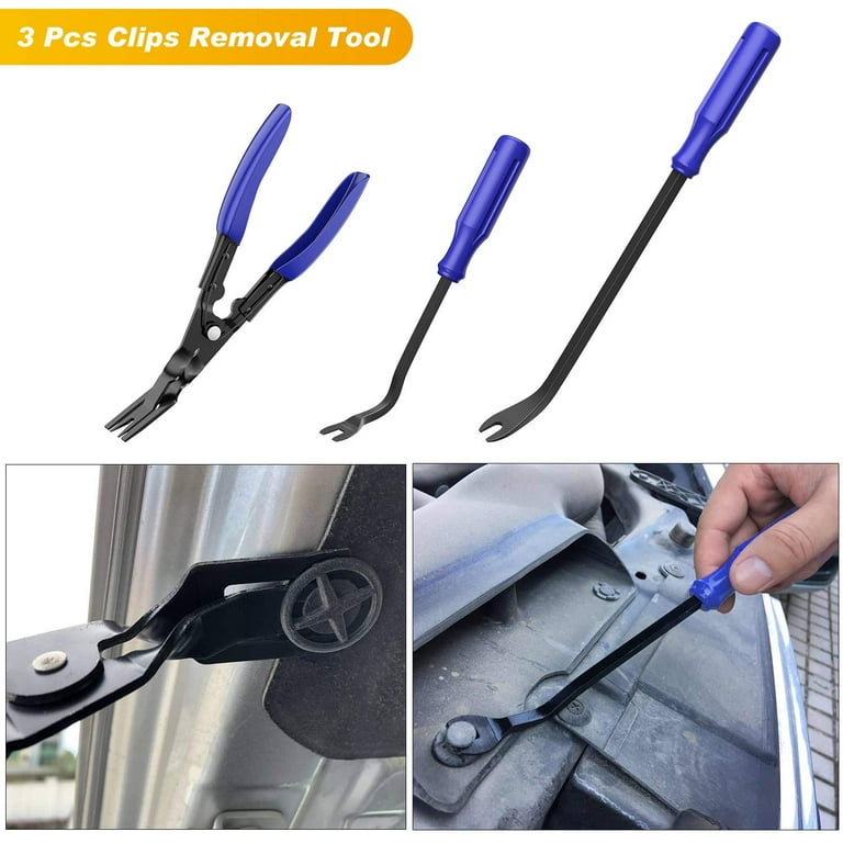 40PCS Auto Clip Pliers Fastener Terminal Remover Set with Storage Bag Car  Upholstery Repair Kit Door Panel Removal Tool Set - AliExpress