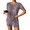Leopard, variant on Ekouaer Pajama Set for Women with Pockets Short Sleeve 2 Piece Lounge Set Women Loose T Shirts and Shorts Soft Sleepwear