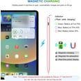 thumbnail image 2 of Pencil 2nd Generation for iPad: Magnetic Wireless Charging (Air 4/5, Mini 6, Pro 11/12.9)   USB-C Fast Charge - Palm Rejection Stylus for iPad 6-11, Pro 11/12.9 M4 M5, Air 3-5/M2/M3, Mini 5/6, 2 of 6