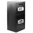 SamyoHome Security Safes, Double Door Depository Safe Box, Electronic