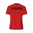 thumbnail image 4 of Exclusive design Albania Flag Grain 3D Printed Men For Running Bike Soccer Tennis Fitness Sports tshirt Mesh Fans Short T-shirt, 4 of 9