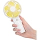 thumbnail image 2 of Ventilador de mano portátil, ventilador personal recargable con batería de 4000 mAh, 6-15 horas de tiempo de trabajo para actividades al aire libre, regalo de verano para hombres y mujeres, 2 of 5