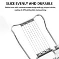 thumbnail image 6 of JLFNYA Egg Slicer, Egg Cutter, Egg Slicer for Hard Boiled Eggs, Slicer Kitchen Gadget, Kitchen Restaurant Boiled Eggs Slicers, Multipurpose Stainless Steel Eggs, Egg Chopper for Hard Boiled Eggs, 6 of 8