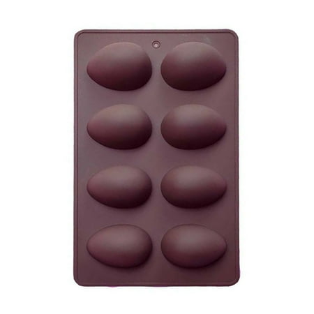 

Tiyuyo Silicone Cake Mold 8-Cavity Easter Egg Chocolate Mould Pastry Baking Tray