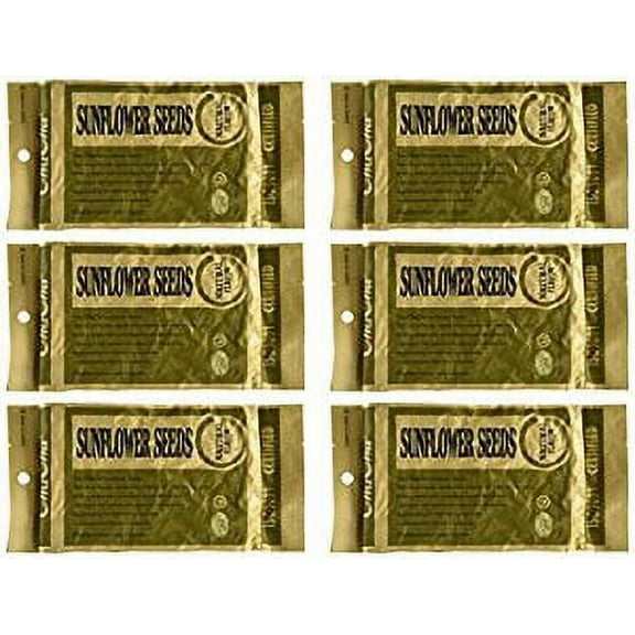 NineChef Bundle - Chacha Sunflower Roasted and Salted Seeds (All Nature) 250g X 6 Bags 1 NineChef ChopStick