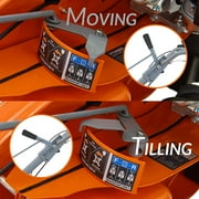 YARDMAX 18 in. Gas OHV Engine Rear Tine Tiller with Dual Rotating Tilling