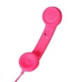 thumbnail image 1 of EASTIN Rétro Style Classique Téléphone Filaire - Style Old-school Classique Téléphone POP pour iPad iPod et Téléphones Android Téléphone Fixe Microphone (Violet), 1 of 4