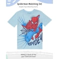 thumbnail image 2 of Conjunto de ropa Marvel Boys Spiderman, camiseta y pantalones cortos 4T, 2 of 5