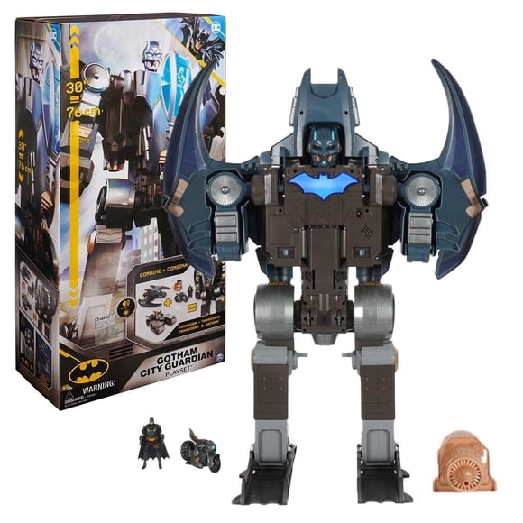 Set de Juego Batman Spin Master Mech Transformación 4 en 1