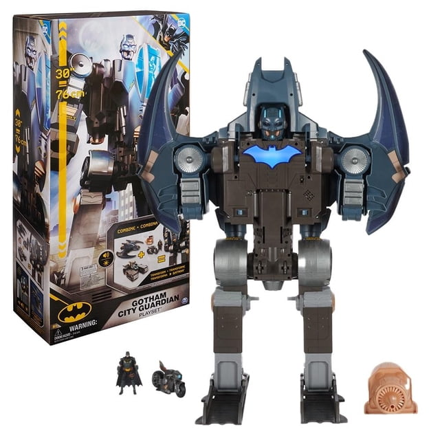 Set de Juego Batman Spin Master Mech Transformación 4 en 1
