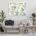 thumbnail image 3 of Stupell Industries Dogwood & Bluebirds Plants & Flowers Painting Wrapped Canvas Art Print Wall Art, 48 x 36, 3 of 8
