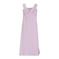 thumbnail image 4 of onlyliua Beach Dresses for Women Sleeveless V-Neck Solid Shift Tank Dresse Flowy Maxi Dresses Regular Fit High-Waist Cotton Soft for Evening Events Clearance Sales Today Deals Prime, 4 of 6