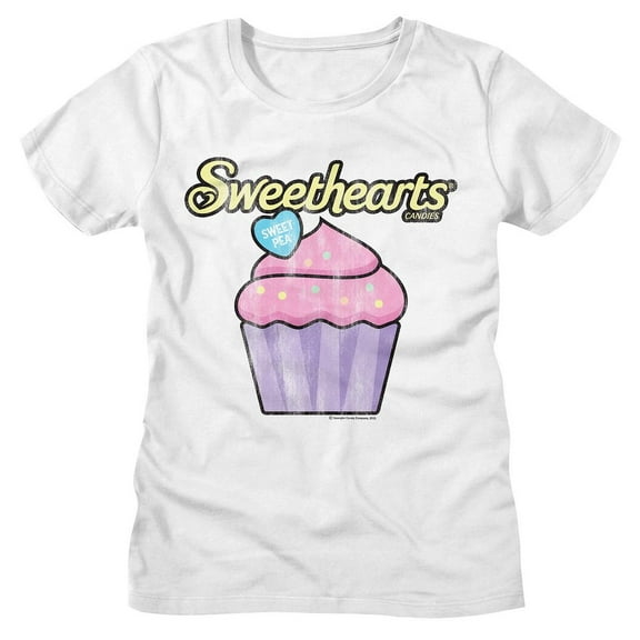 Sweethearts Cupcake White Women's T-Shirt