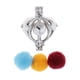 thumbnail image 1 of Colgantes de jaulas de de para la fabricación de joyas Colgantes de medallón de aceite esencial Yinane  Colgante de jaula de relicario hueco, 1 of 8