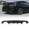 Compatible with 2012-2014 Dodge Charger SRT8 Rear Diffuser Unpainted PP