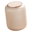 thumbnail image 3 of Caja organizadora de joyas Macarena Estuche para bandeja de cosméticos Tamaño compacto Durable Moderno Múltiples capas Giratorio para mesa Viaje Baño Sala de e Rosa Organizador de joyas, 3 of 8