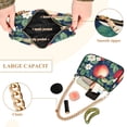 thumbnail image 2 of FORMRS Womens Shoulder Bag with Chain Strap Clutch Purse Cute Tote Handbag, Blue Apple Pattern, 2 of 7