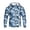 Y5-Royal Blue, variant on Havenx Uv Protection Fishing Jackets for Men Camo Long Sleeve Full Zip Jackets Thumbhole Hooded Hoodie Jacket Cooling Lightweight Outdoor Hiking Fishing Clothing,Blue 2XL