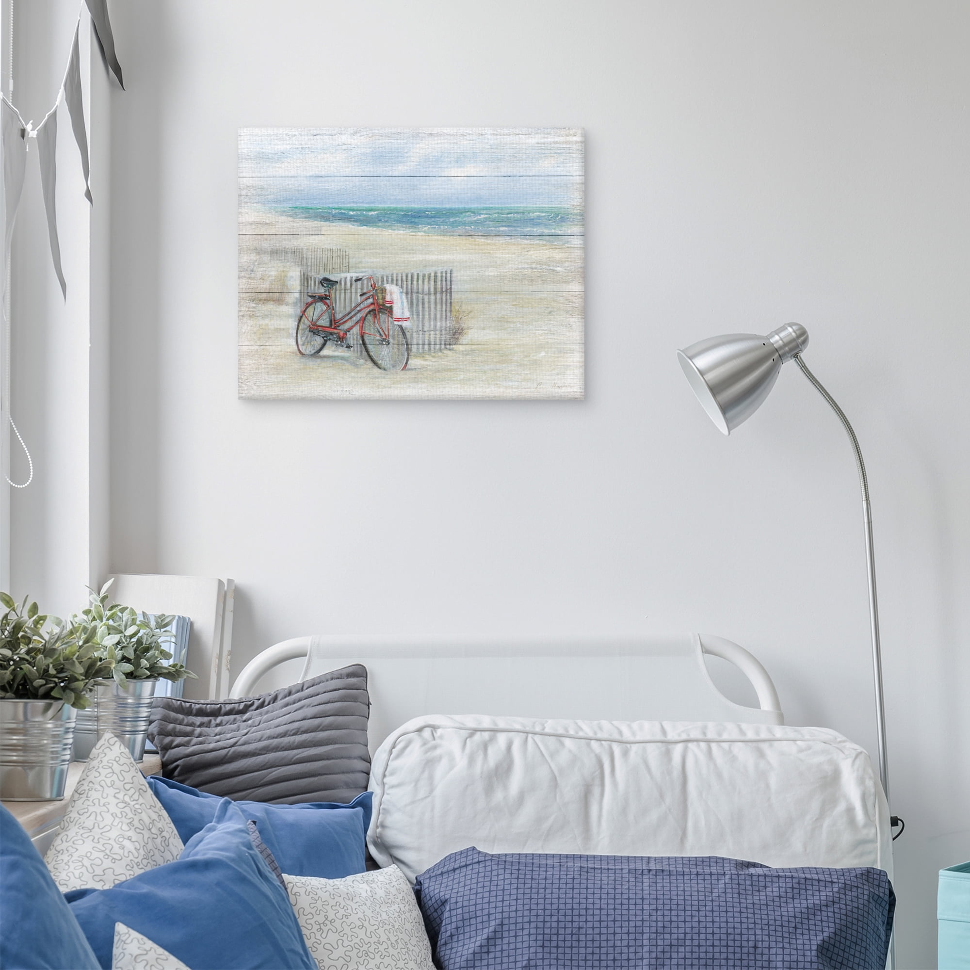 Beach Happy Place by Ruane Manning Canvas Art Print