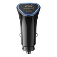 thumbnail image 1 of Cargador USB-USB C 36W QC/Power Delivery p/ auto Steren ELI-875, 1 of 3