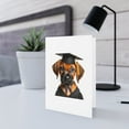 thumbnail image 5 of DistinctInk Greeting Card / Note Card - Rhodesian Ridgeback Puppy Graduation - PACK of 10, 5 of 7