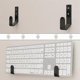thumbnail image 4 of Acrylic Wall Mount for Keyboards - Universal Keyboard Storage Holder Bracket, 4 of 5