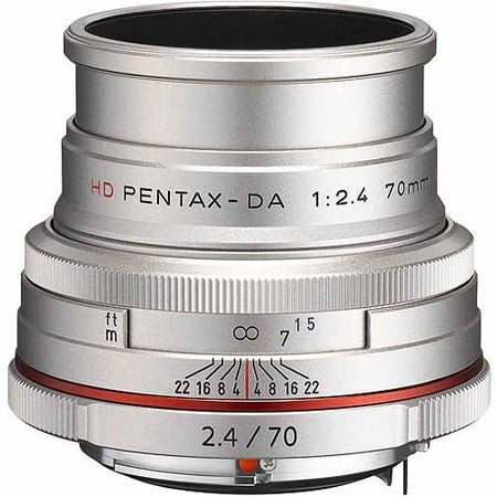 Pentax K-Mount HD DA 70mm f/2.4 70-70mm Fixed Lens for Pentax KAF Cameras (Limited