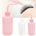 thumbnail image 3 of huanledash 250/500ml Eyelash Cleaning Bottle with Narrow Mouth Clear Scale Leakproof Eyelash Extension Makeup Tool PP Plastic Long Tube Drip Washing Bottle, 3 of 8