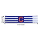 thumbnail image 4 of Brazalete Capitán Banda Ajustable Transpirable para Capitán de Fútbol (Azul), 4 of 4