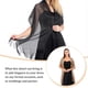 thumbnail image 5 of Minnieouse Bufanda brillante de lujo, chal para sombra de protección solar, hilo fino femenino, borla de encaje hueco largo, capas de boda, Ropa, zapatos y accesorios Miscelánea Dorado, 5 of 6