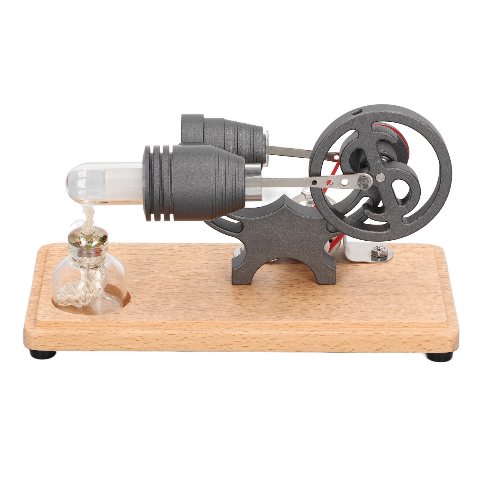 Kit De Motor Stirling De Baja Temperatura – Modelo De Vapor Educativo En Metal