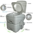 thumbnail image 4 of Ktaxon 10L Wash Sink and 20L Toilet Combo Removable Hand Washing Station, 4 of 7
