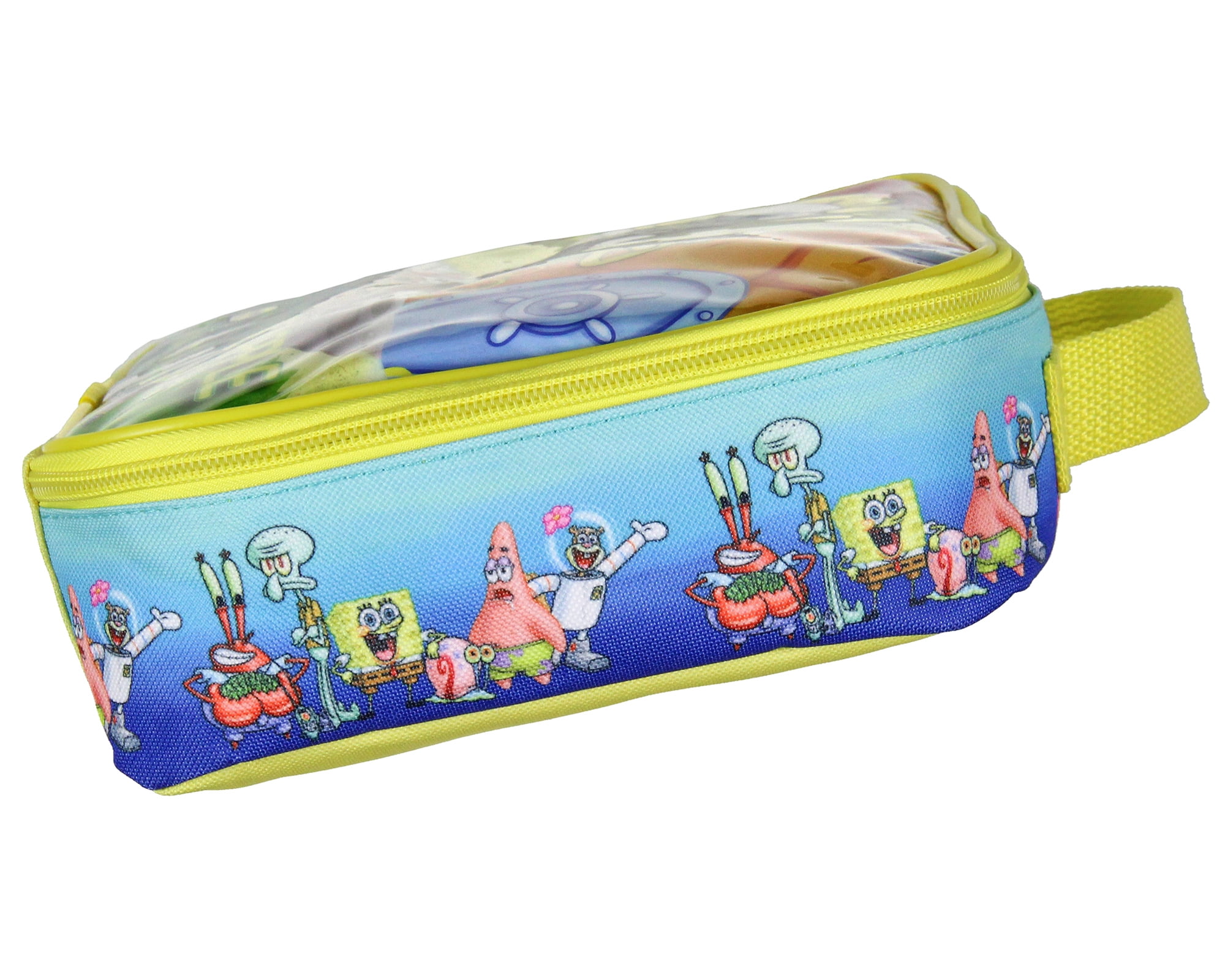 Nickelodeon SpongeBob SquarePants Bikini Bottom Lunch Box Tote Bag 10"